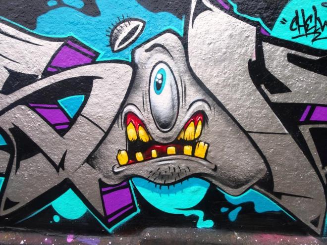 Soker and 3Dom, Dean Lane, Bristol, August 2018