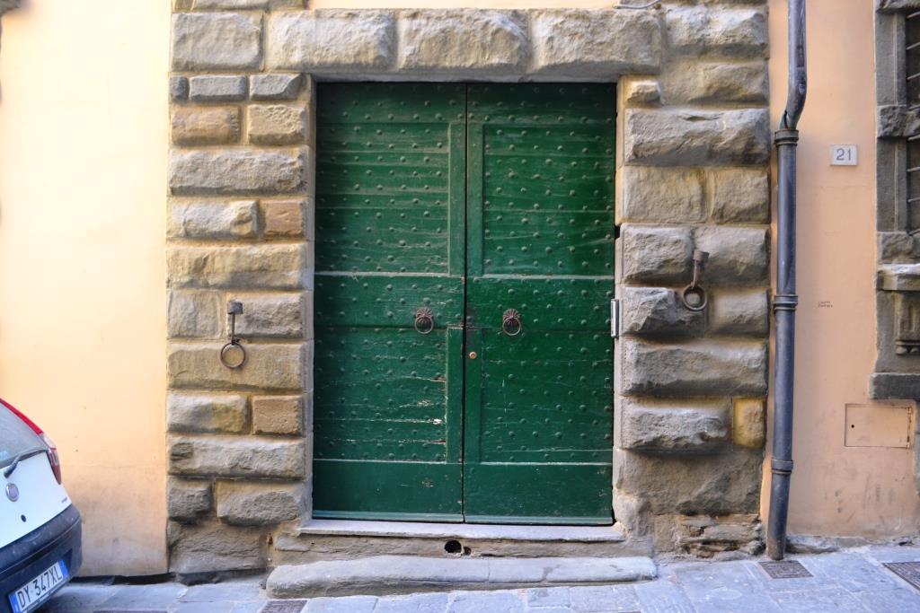 Door in Cortona, Tuscany, Italy
