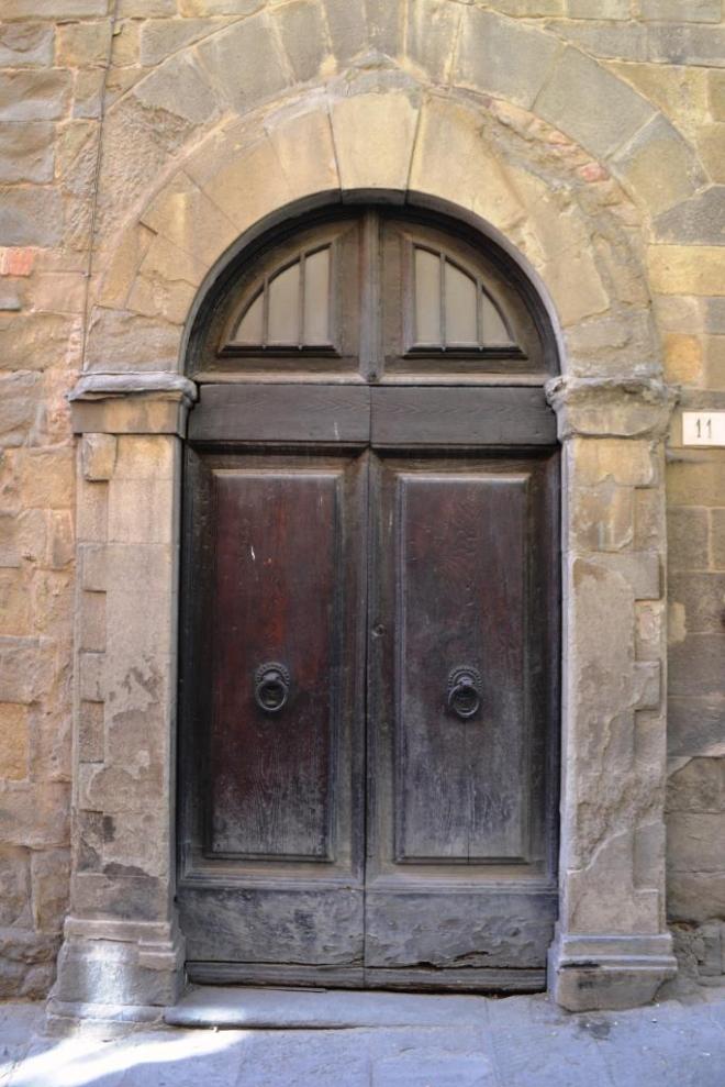 Door in Cortona, Umbria, Italy