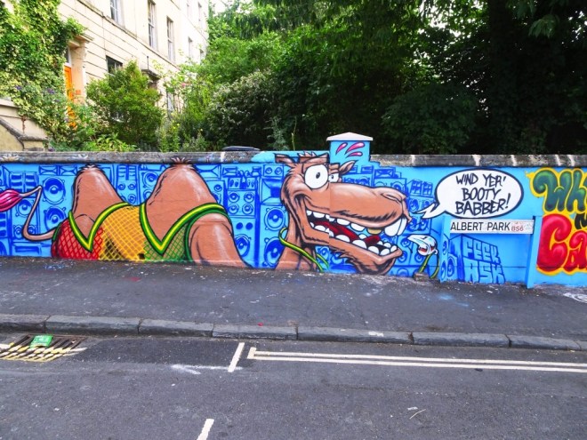 Feek, Albert Park, Bristol, July 2018