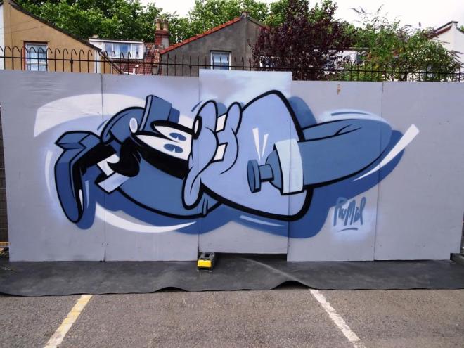 Danny Rumbl, Upfest, Bristol, July 2018