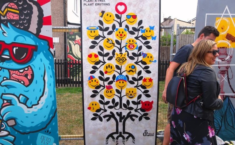 Stelle Confuse, Upfest, Bristol, July 2018