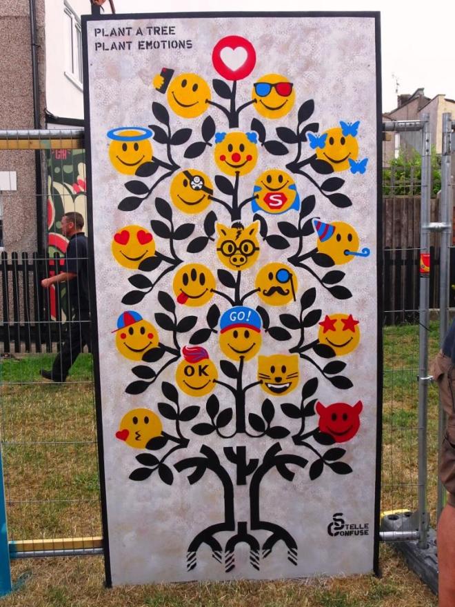 Stelle Confuse, Upfest, Bristol, July 2018