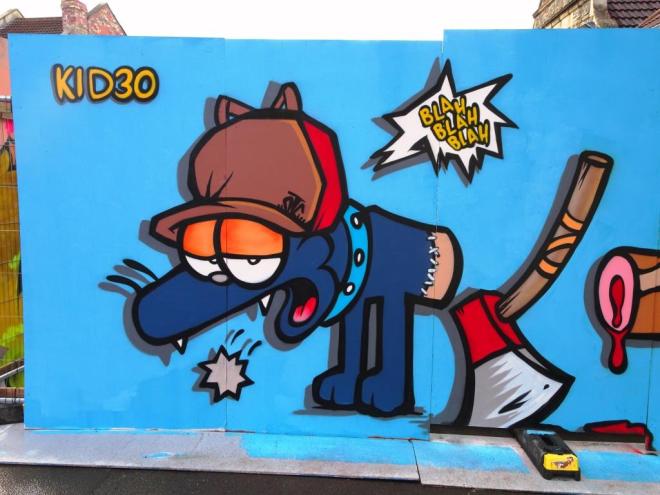 Kid 30, Upfest, Bristol, July 2018
