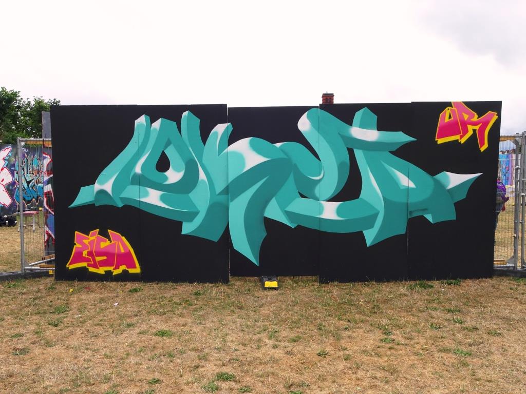Lokey, Upfest, Bristol, July 2018