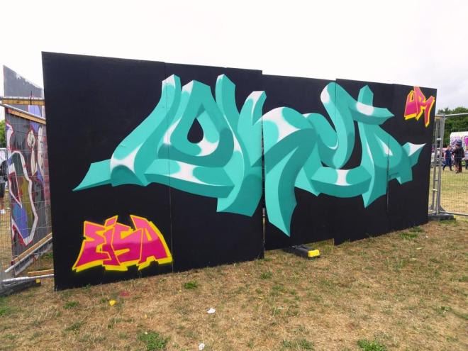 Lokey, Upfest, Bristol, July 2018