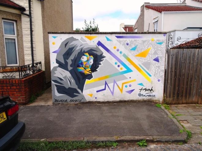 Tim Marsh, Upfest, Bristol, July 2018