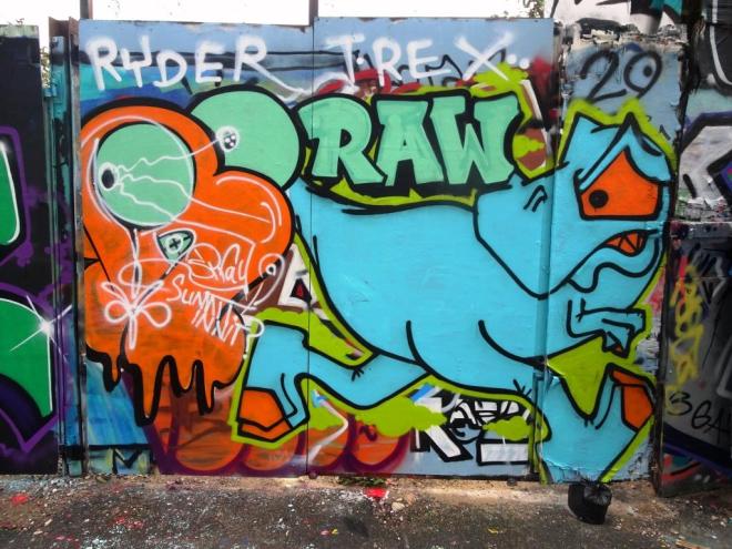 Ryder and T-Rex, Armada Place, Bristol, September 2018