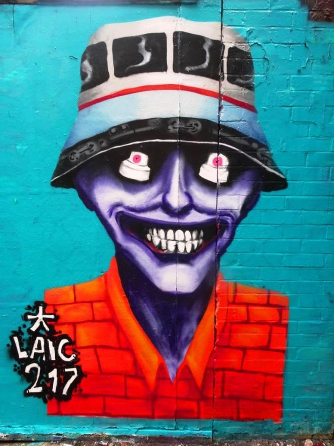 Laic217, Moon Street, Bristol, September 2018