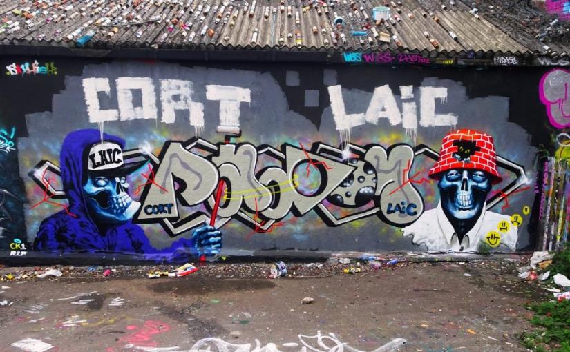 Laic 217 and Cort, Dean Lane, Bristol, September 2018