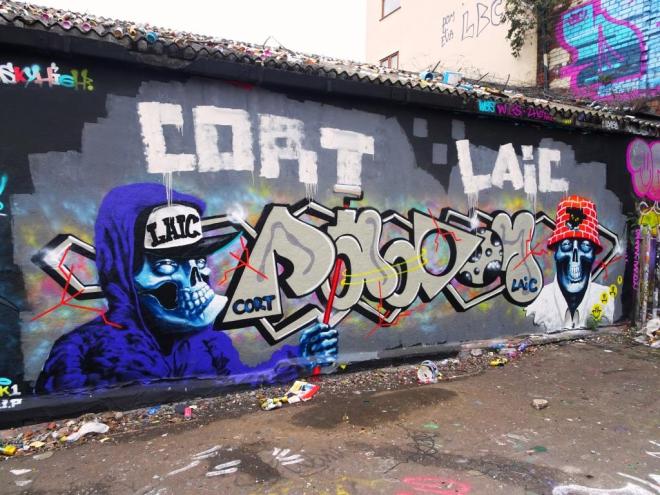Laic 217 and Cort, Dean Lane, Bristol, September 2018