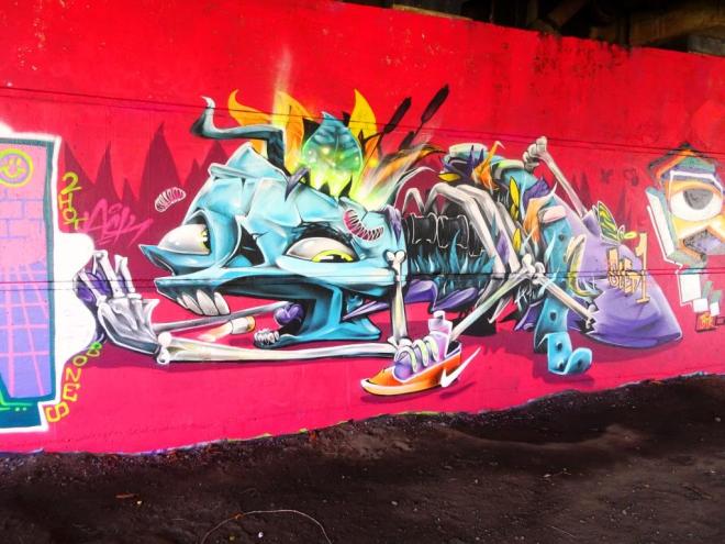 Sled One, Brunel Way Bridge, Bristol, September 2018