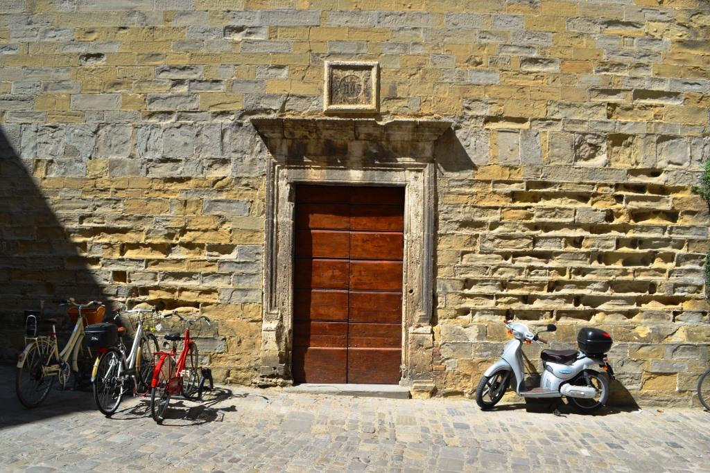 Door, Citta di Castello, Umbria, Italy, August 2018