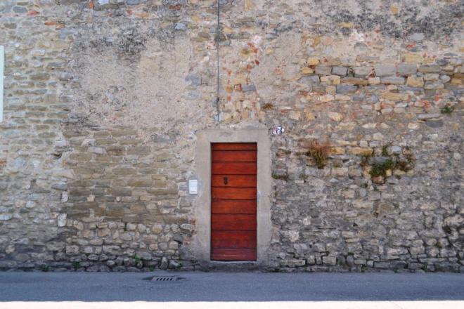 Wall, Door. That's about it. Citta di Castello, Umbria, Italy.