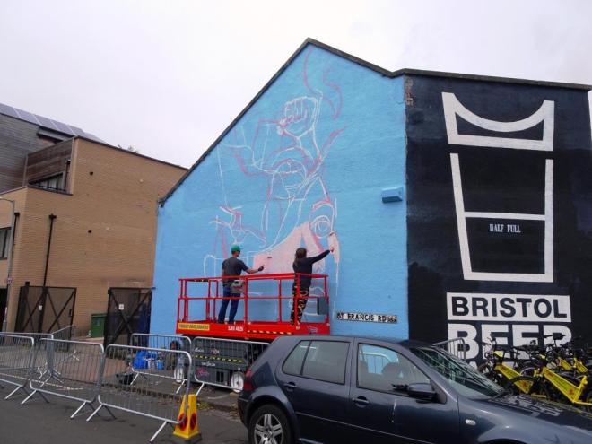 Caro Pepe, Upfest, Bristol, July 2018