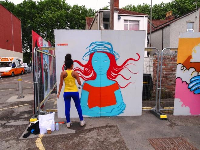 Bronik, Upfest, Bristol, July 2018