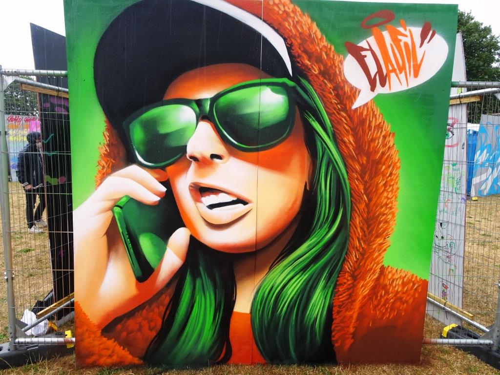 Elafil, Upfest, Bristol, July 2018