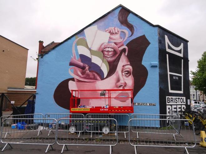 Caro Pepe, Upfest, Bristol, July 2018