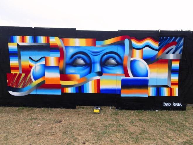 Darry Perier, Upfest, Bristol, July 2018