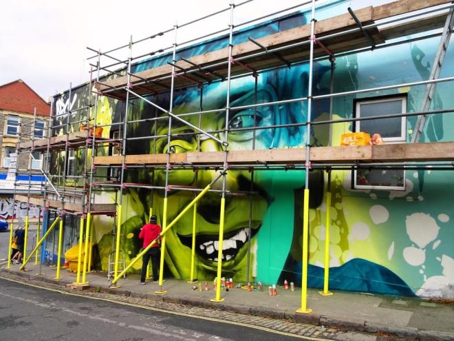 Arcy, Upfest, Bristol, July 2018