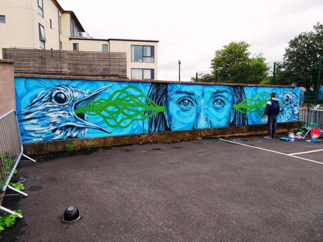 Dinho Bento, Upfest, Bristol, July 2018