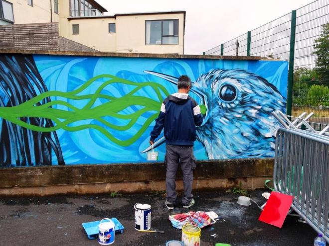 Dinho Bento, Upfest, Bristol, July 2018