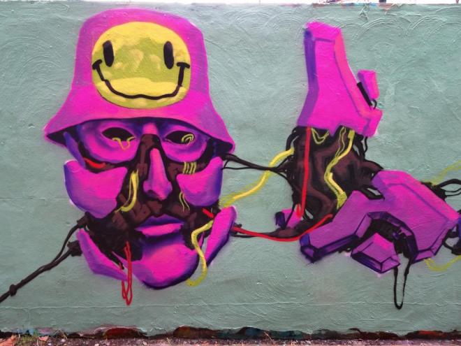 Laic217, M32 cycle path, Bristol, February 2018