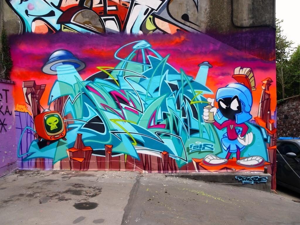 Deamze, Hill Street, Bristol, October 2018