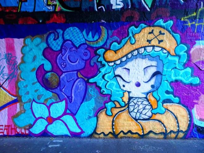 Tasha Bee and Soap, St Werburghs, Bristol, October 2018