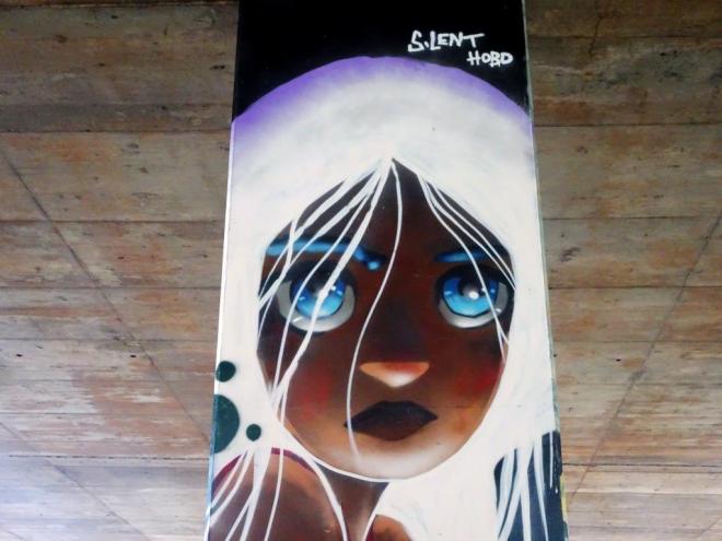 Silent Hobo, M32 Spot, Bristol, October 2018