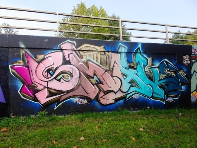 Smak, M32 roundabout, Bristol, October 2018