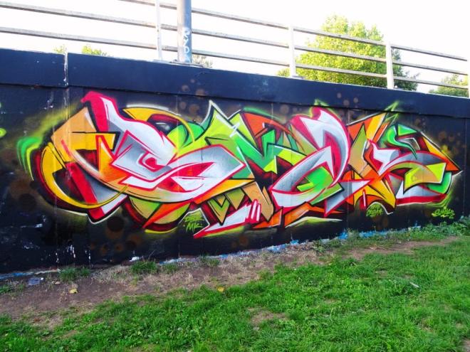 Smak, M32 roundabout, Bristol, September 2018