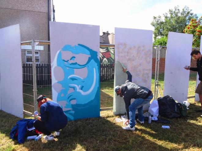 Octofly Art, Upfest, Bristol, July 2018