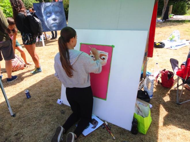 Lauren Maria Hill, Upfest, Bristol, October 2018