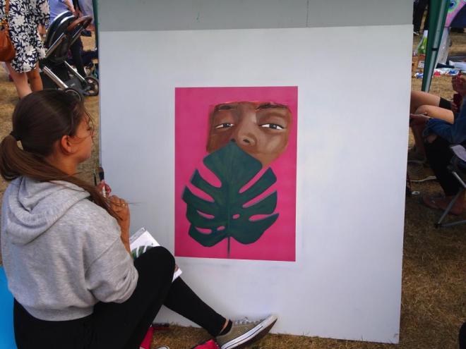 Lauren Maria Hill, Upfest, Bristol, October 2018