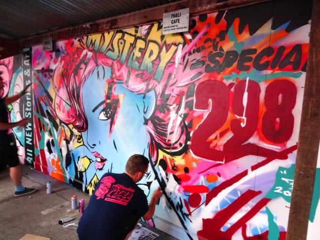 The Thomas Brothers, Upfest, Bristol, July 2018