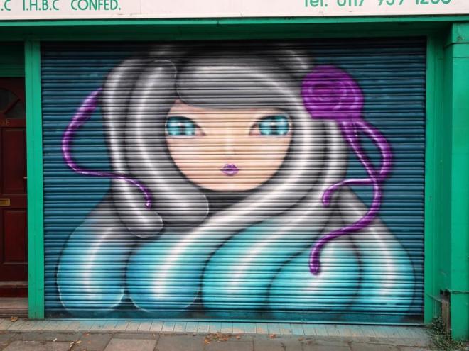 Vanesa Longchamp, Upfest, Bristol, July 2018