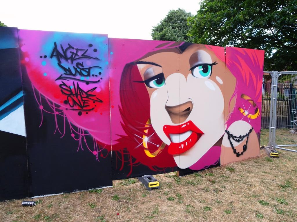 Shade One, Upfest, Bristol, July 2018