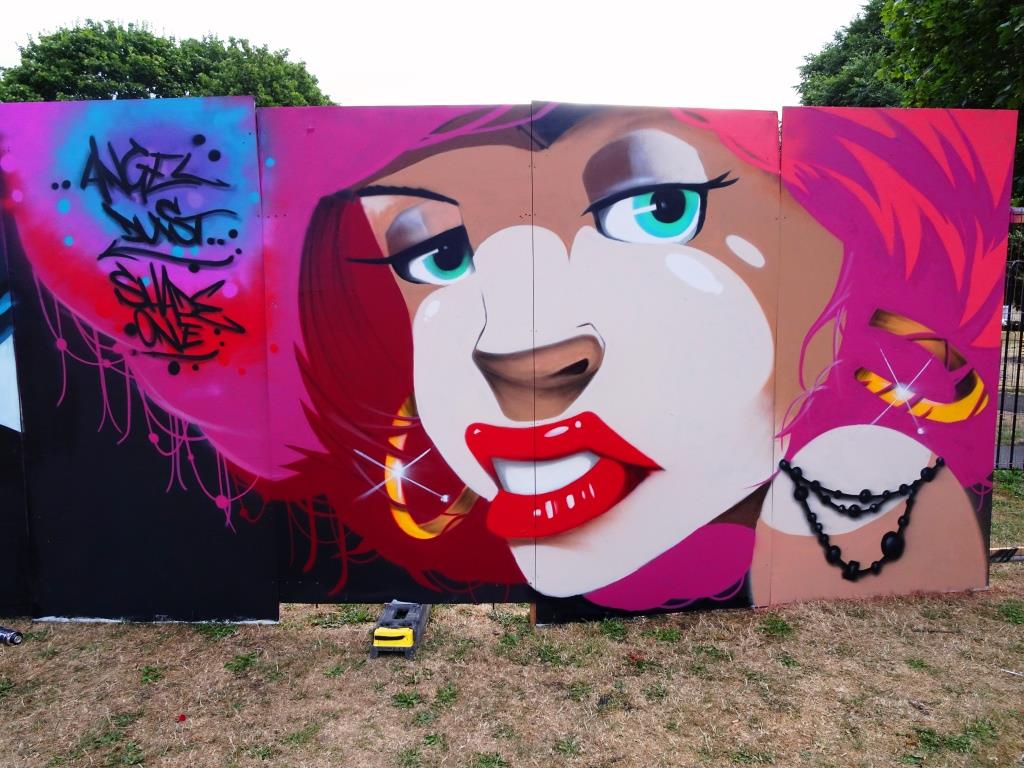 Shade One, Upfest, Bristol, July 2018