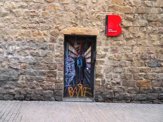 Door, Barcelona, March 2018