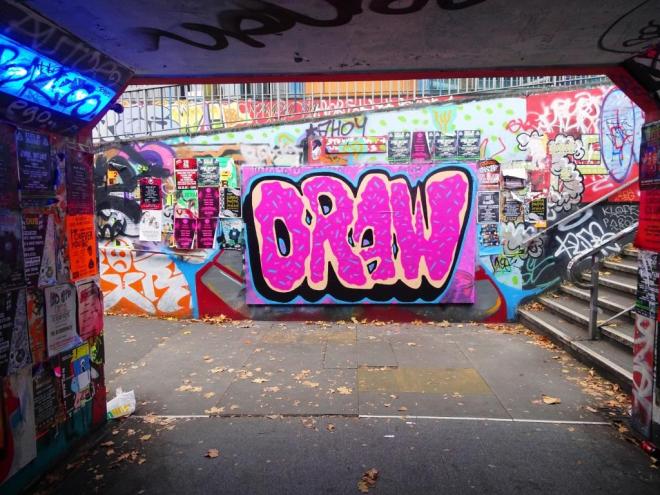 Mr Draws, The Bearpit, Bristol, October 2018