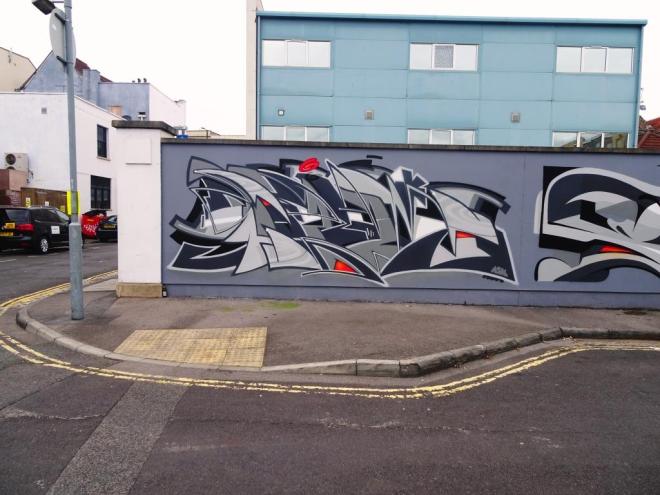Deamze, Waterloo Place, Bristol, October 2018