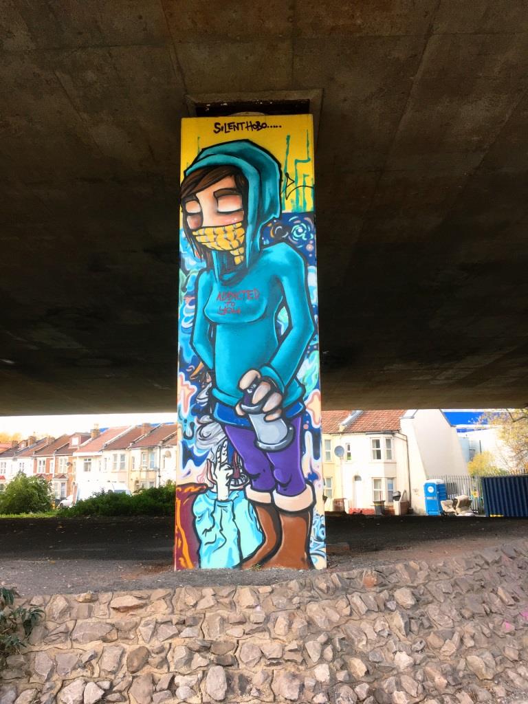 Silent Hobo, M32 Spot, Bristol, November 2018