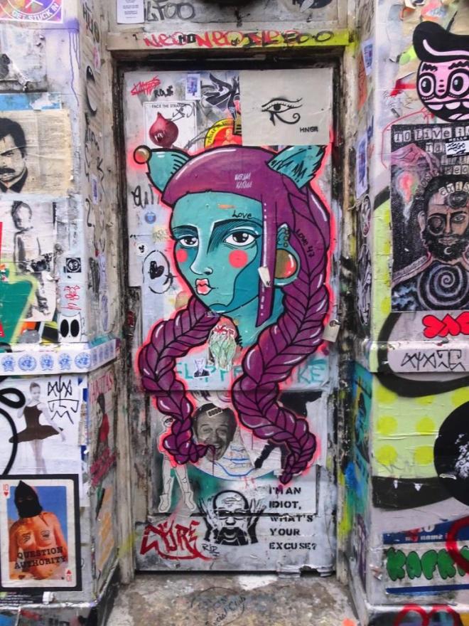 Shoreditch door, November 2018