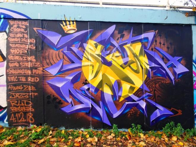 Sikoh, M32 roundabout, Bristol, November 2018