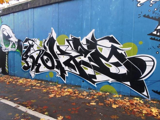 Soker, M32 roundabout, Bristol, November 2018