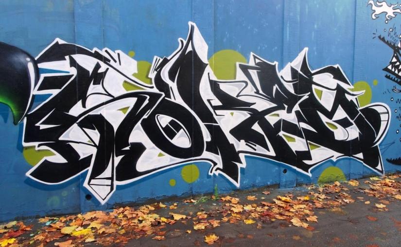 Soker, M32 roundabout, Bristol, November 2018