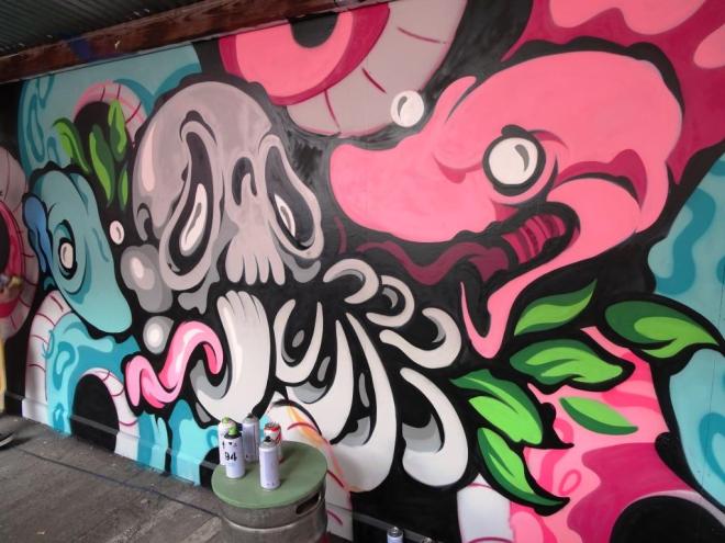 Bill Giles, Upfest, Bristol, July 2018