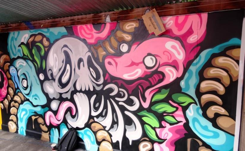 Bill Giles, Upfest, Bristol, July 2018