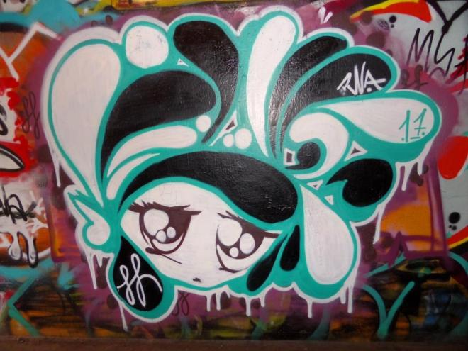 Face 1st, M32 roundabout, Bristol, January 2018